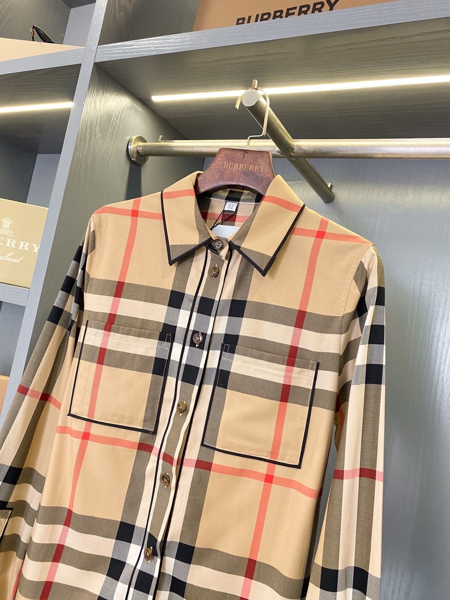 Burberry Long Sleeve Shirt