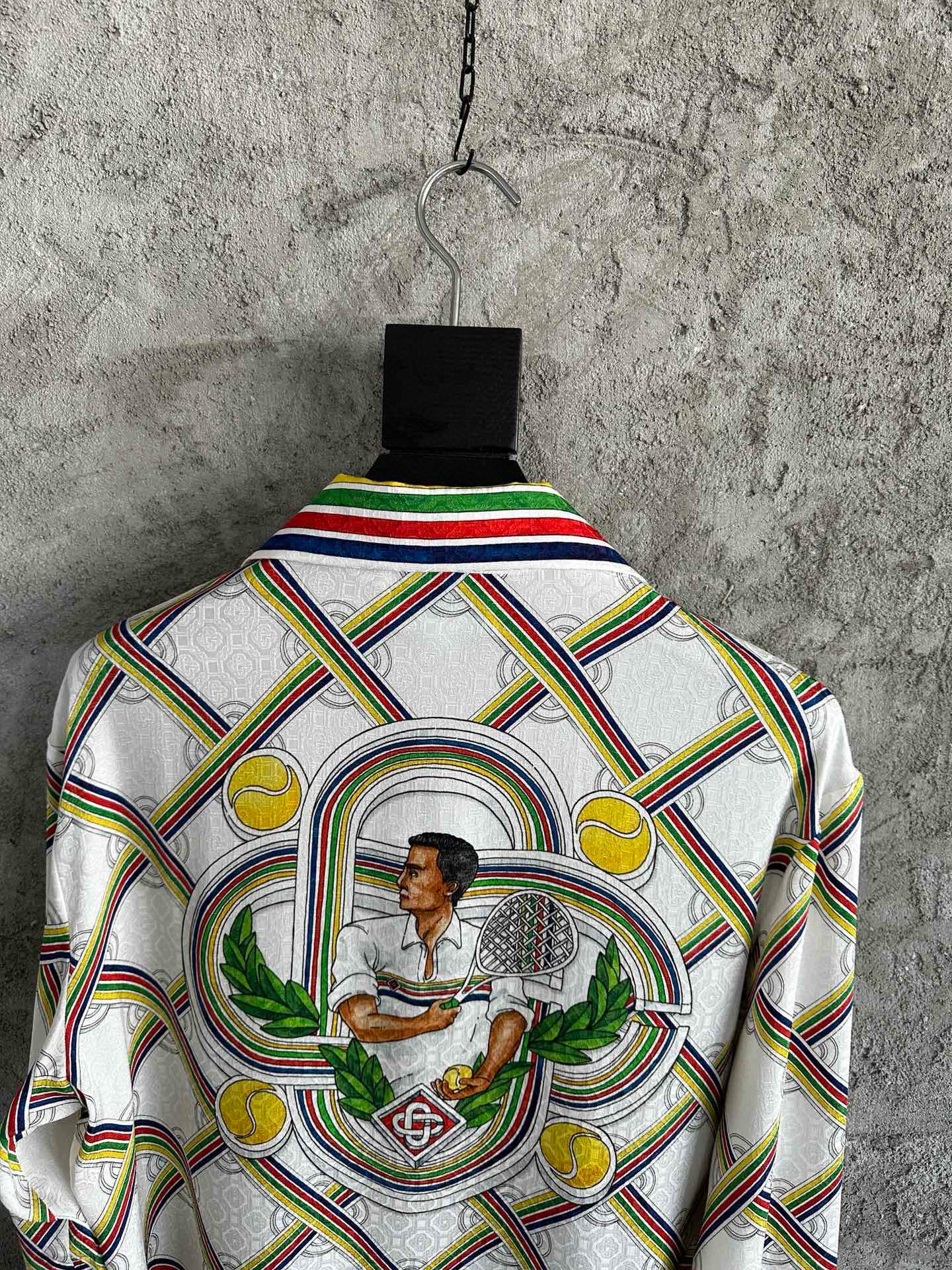 Casablance Long Sleeve Polo