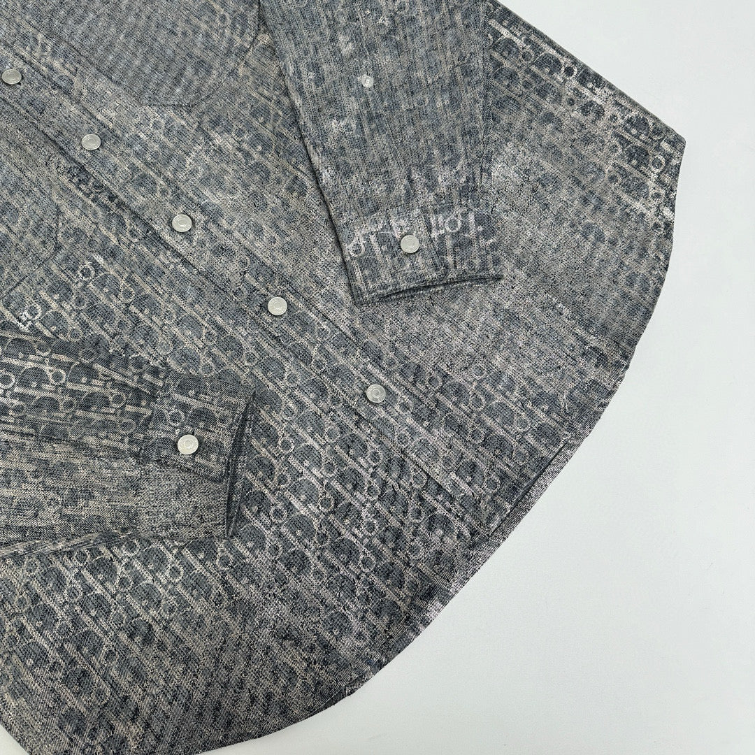 Dior Oblique Long Sleeve Shirt