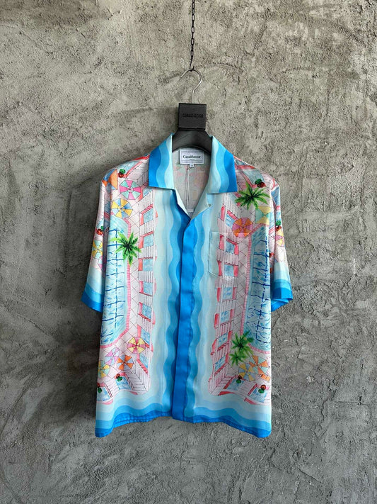 Casablance Short Sleeve Polo