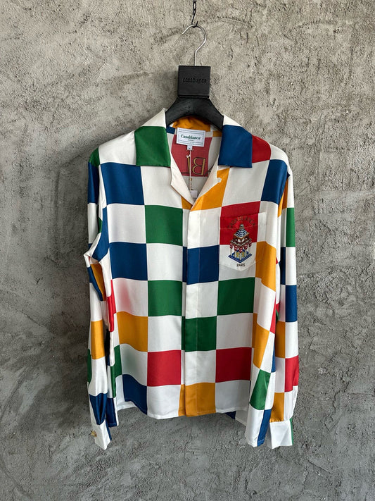 Casablance Long Sleeve Polo