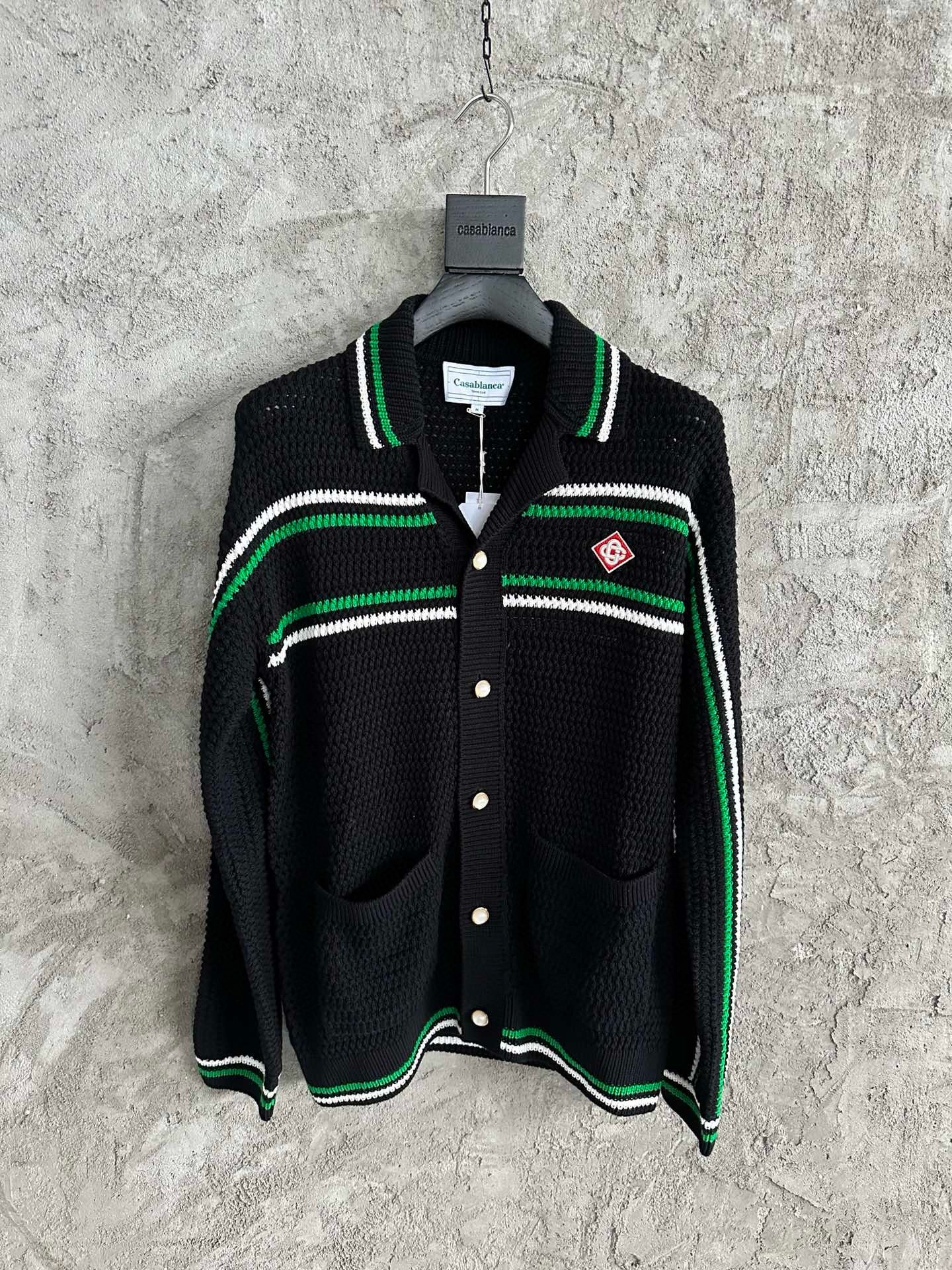 Casablance Long Sleeve Polo