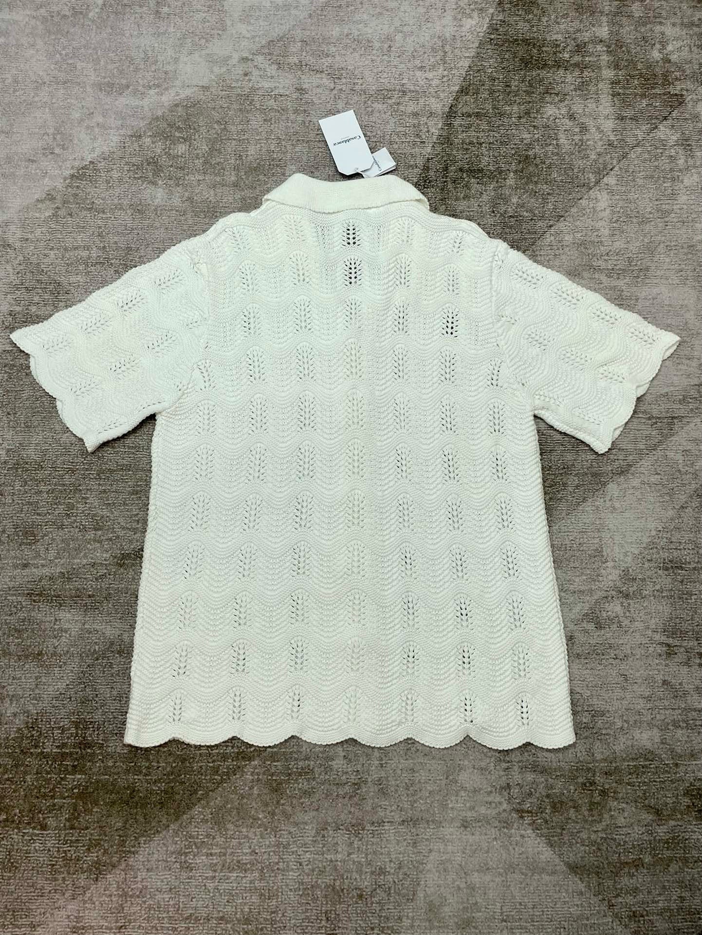 Casablanca Knitted Polo