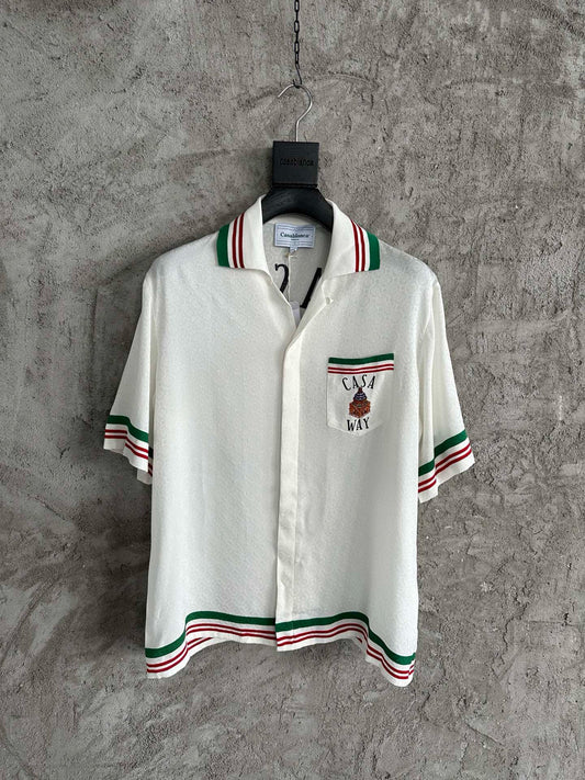 Casablance Short Sleeve Polo