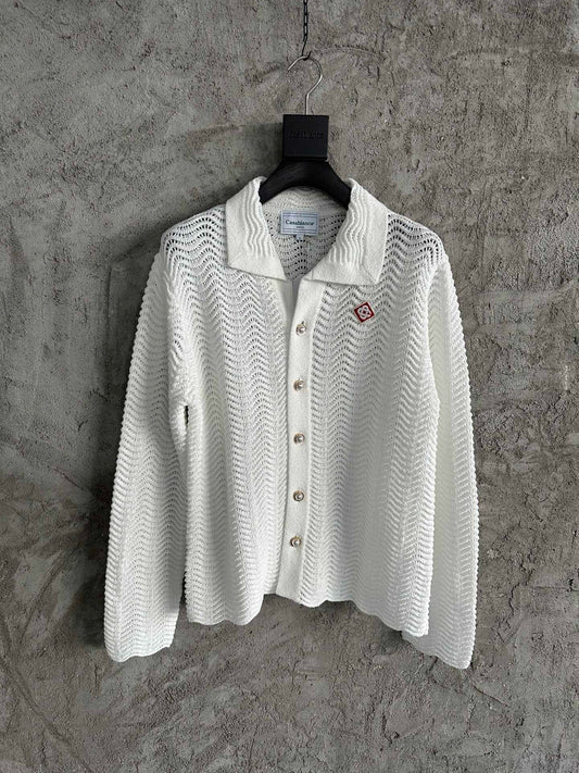 Casablance Long Sleeve Polo