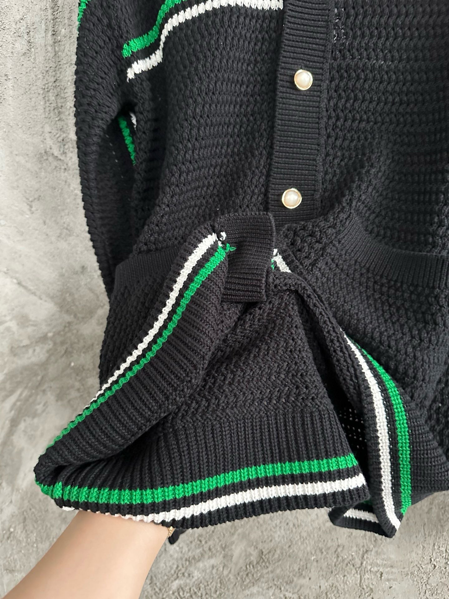 Casablance Long Sleeve Polo