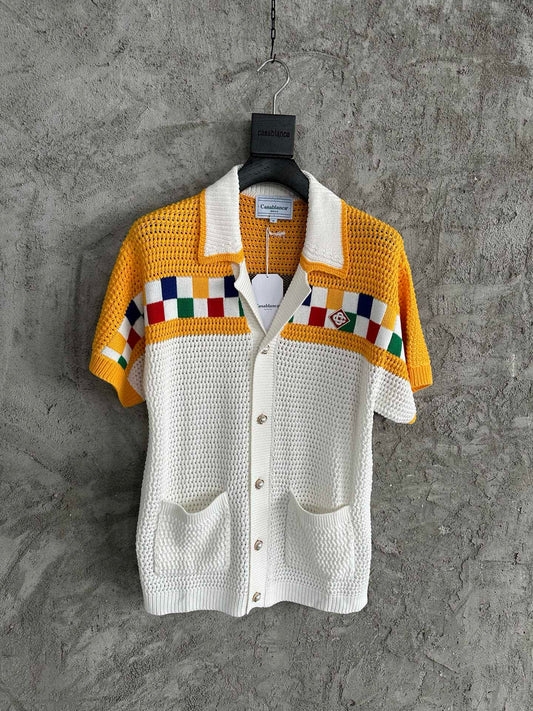 Casablance Short Sleeve Polo