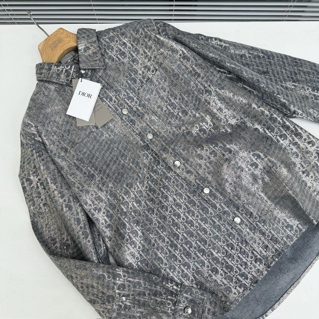 Dior Oblique Long Sleeve Shirt