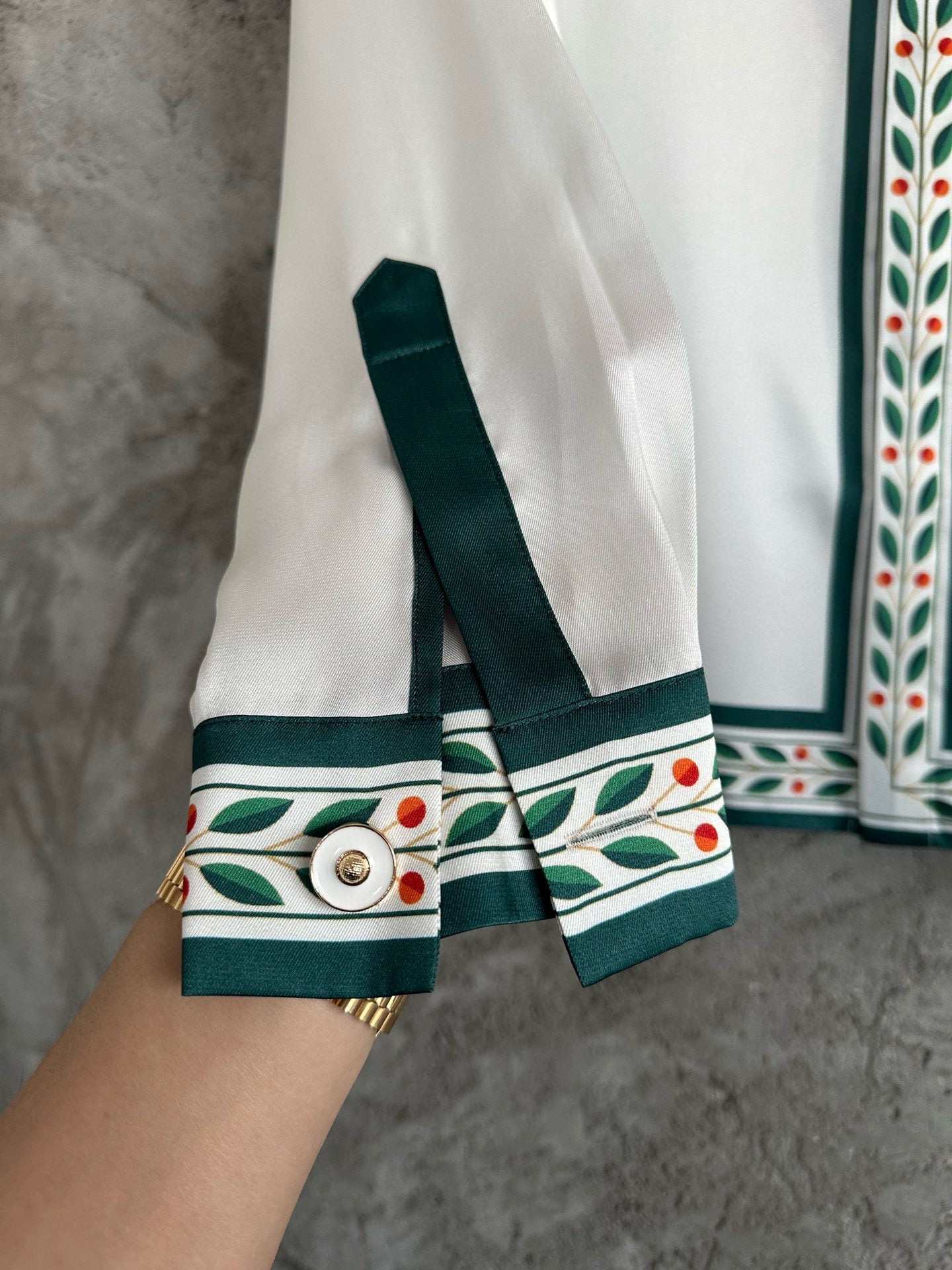 Casablance Long Sleeve Polo