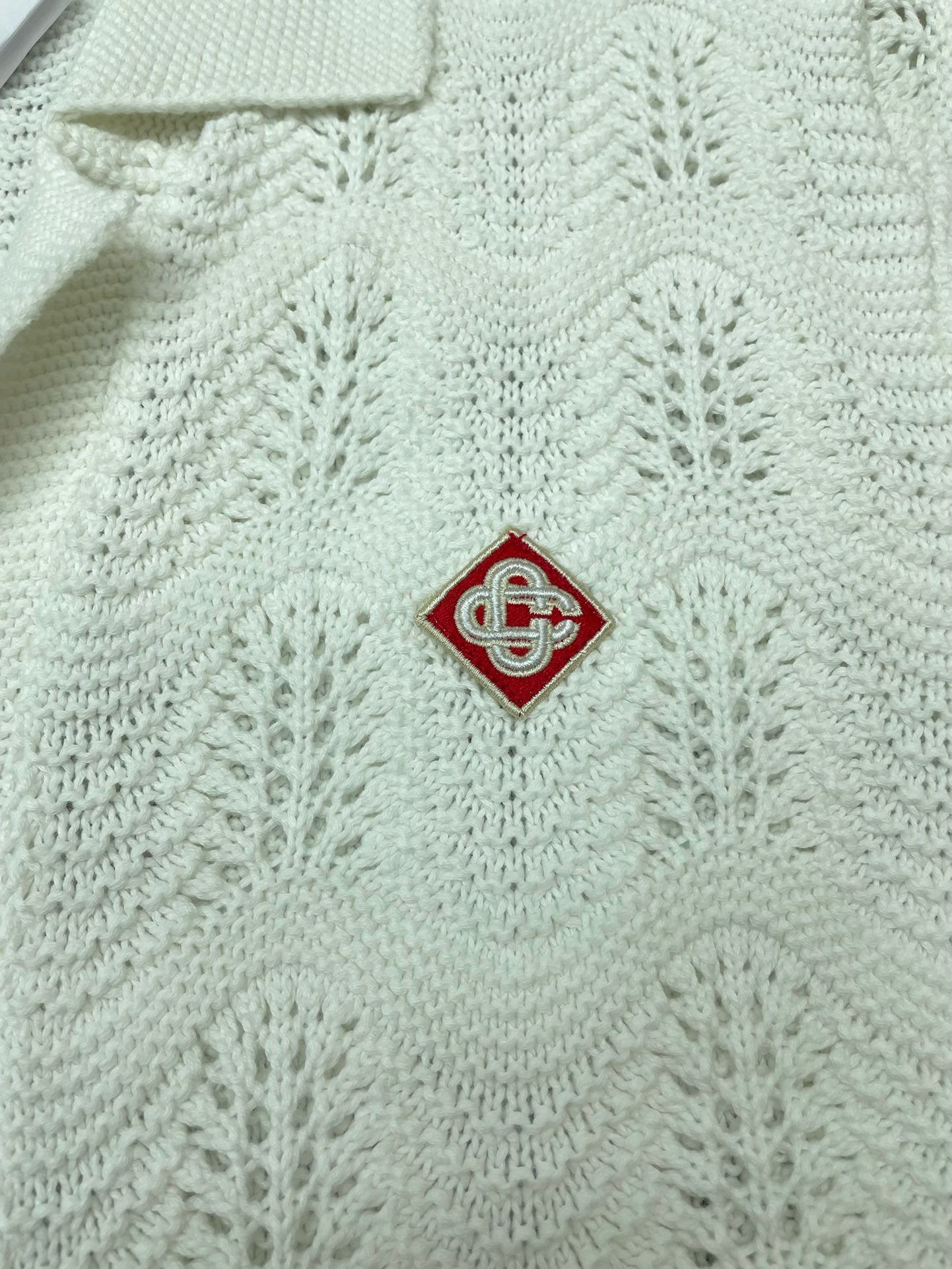 Casablanca Knitted Polo