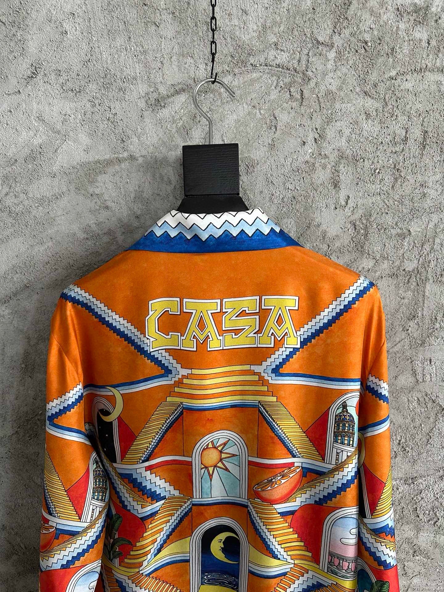 Casablance Long Sleeve Polo