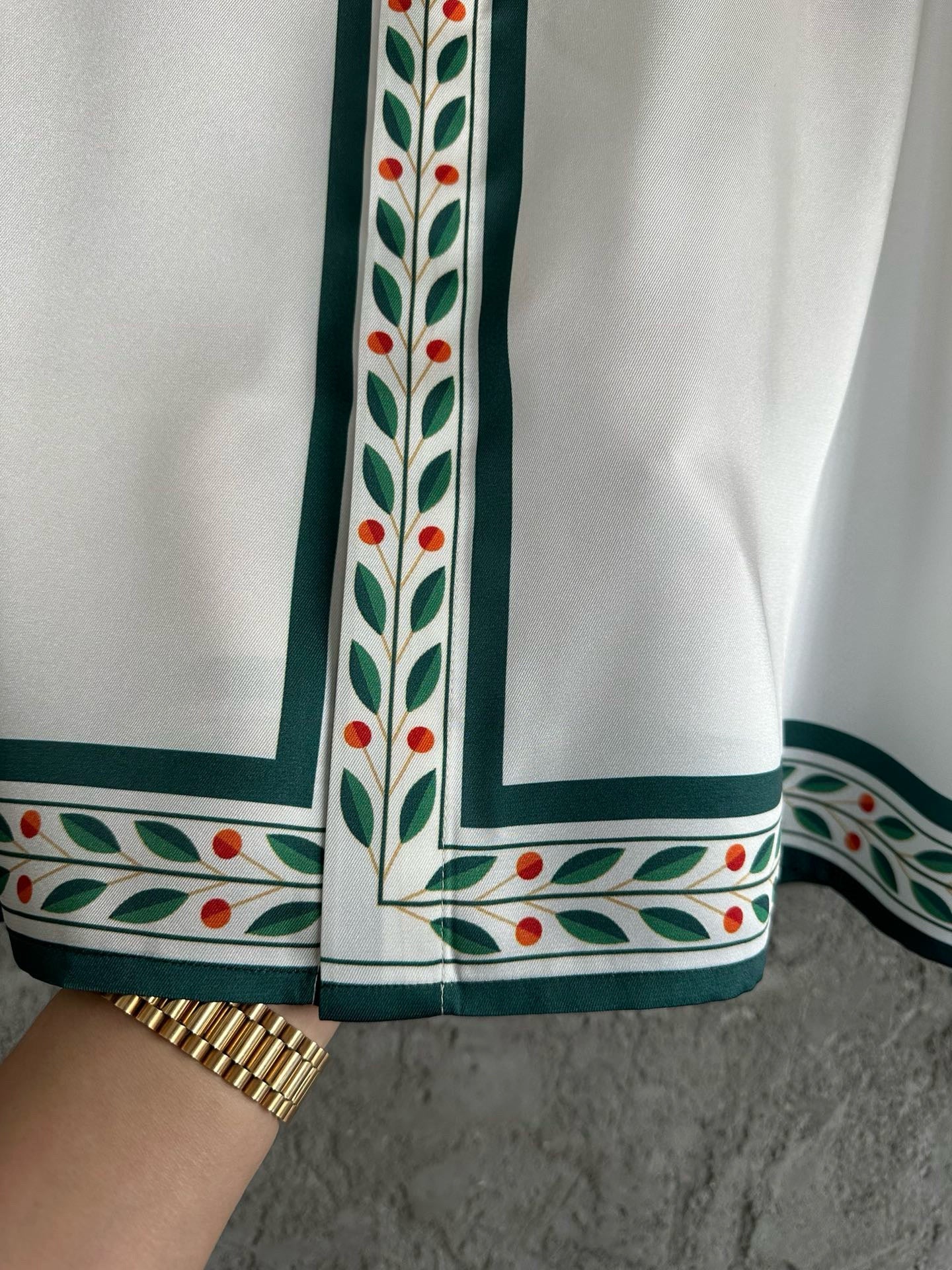 Casablance Long Sleeve Polo