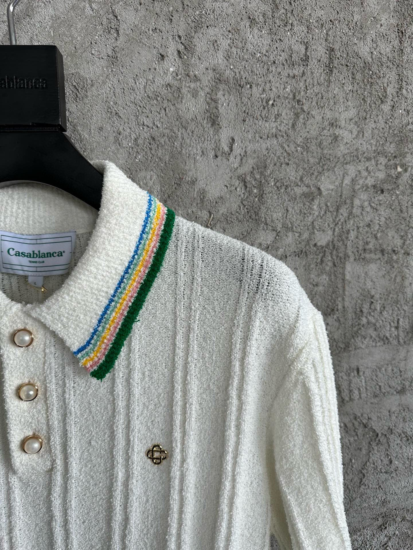 Casablance Short Sleeve Polo