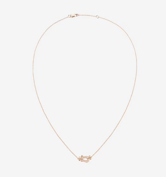 FORCE 10 DIAMOND PINK GOLD NECKLACE MINI MODEL