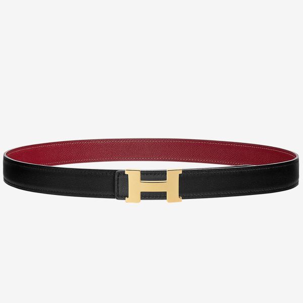 HERM Mini Constance 24mm Reversible Belt Black/Ruby