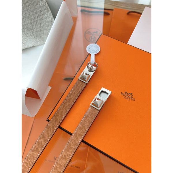 HERM Rivale 18 Belt in Gold Epsom Calfskin