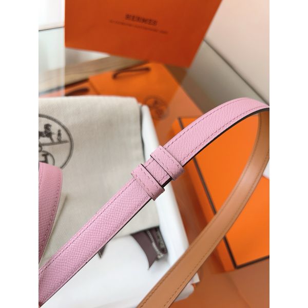 HERM Rivale 18 Belt in Mauve Sylvestre Epsom Calfskin