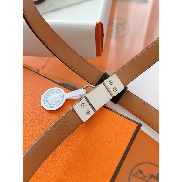 HERM Rivale 18 Belt in Black Epsom Calfskin