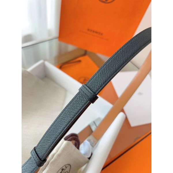 HERM Rivale 18 Belt in Black Epsom Calfskin