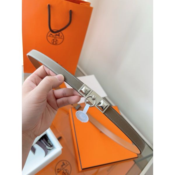 HERM Rivale 18 Belt in Taupe Epsom Calfskin