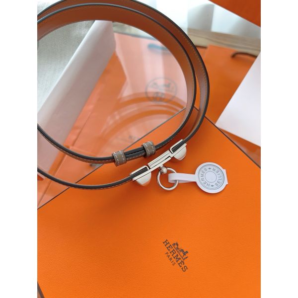 HERM Rivale 18 Belt in Taupe Epsom Calfskin