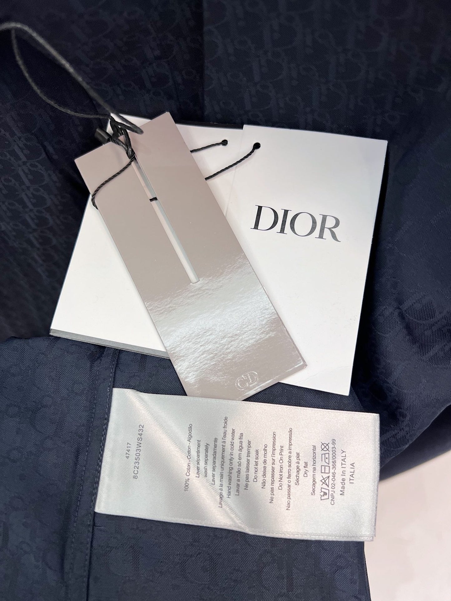 Dior Oblique Shirt Long Sleeve