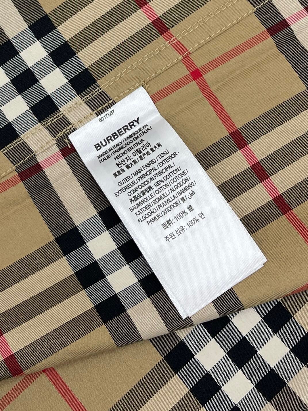 Burberry Long Sleeve Shirt