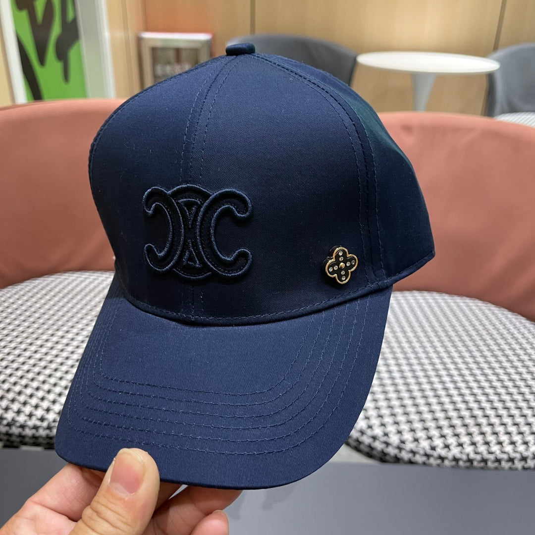 BASEBALL CAP MODEL 650286 IN NAVY BLUE FABRIC
