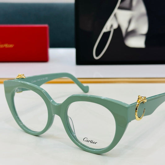 PANTHÈRE ROUND FRAME SUNGLASSES 578200 IN ACETATE