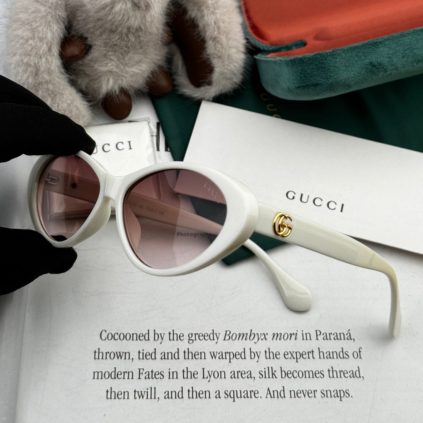 OVAL FRAME SUNGLASSES G0982 IN ACETATE