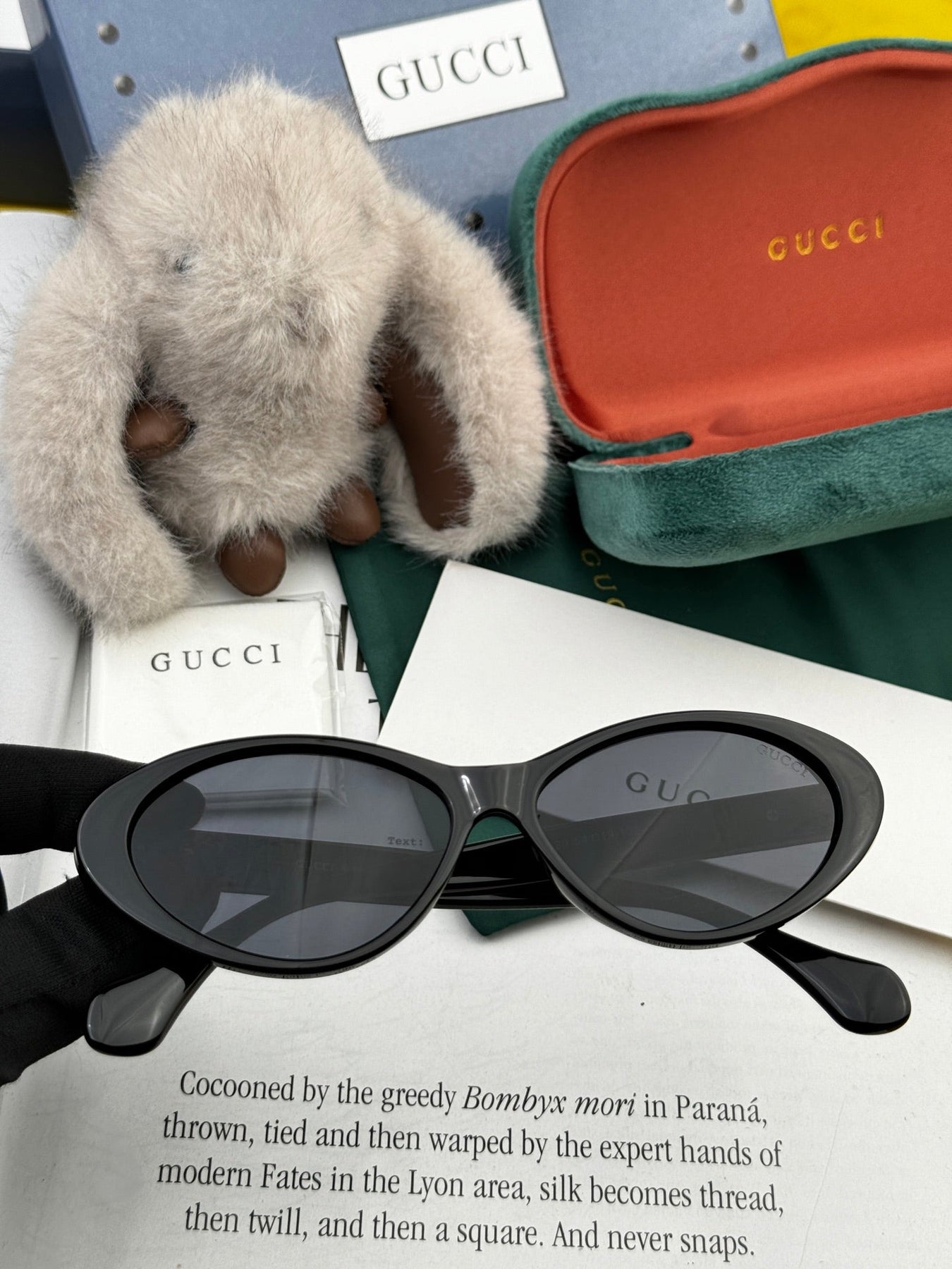 OVAL FRAME SUNGLASSES G0982 IN ACETATE