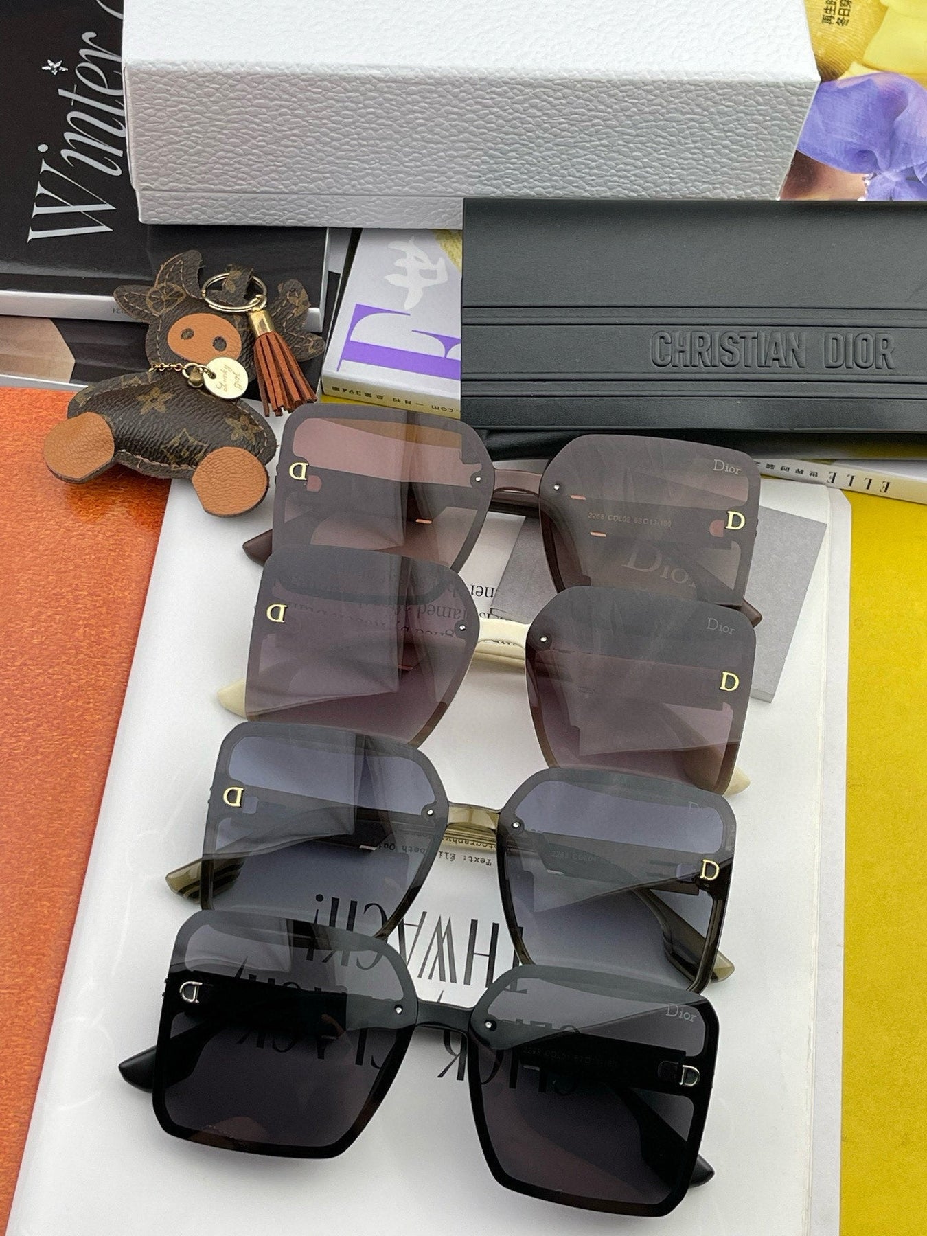 MONTAIGNE SUNGLASS CD2682 IN ACETATE