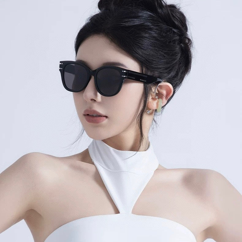 ROUND FRAME SUNGLASSES G6752 IN ACETATE
