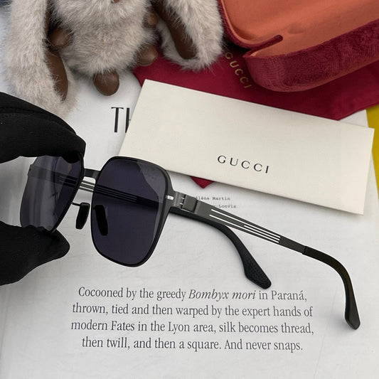 RECTANGULAR FRAME SUNGLASSES 3862 IN METAL