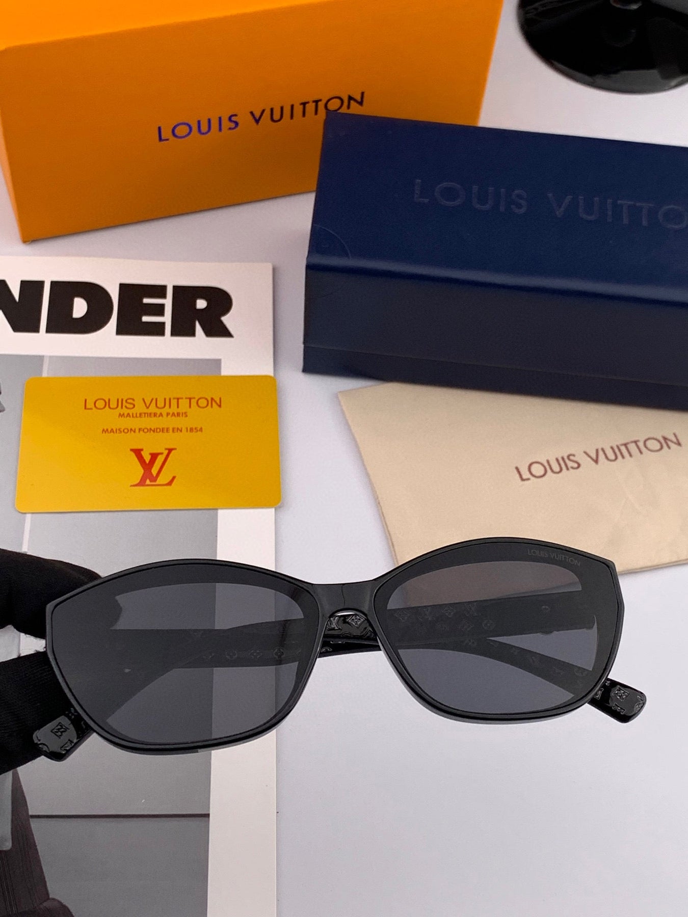 CAT EYE SUNGLASSES L2552 IN ACETATE