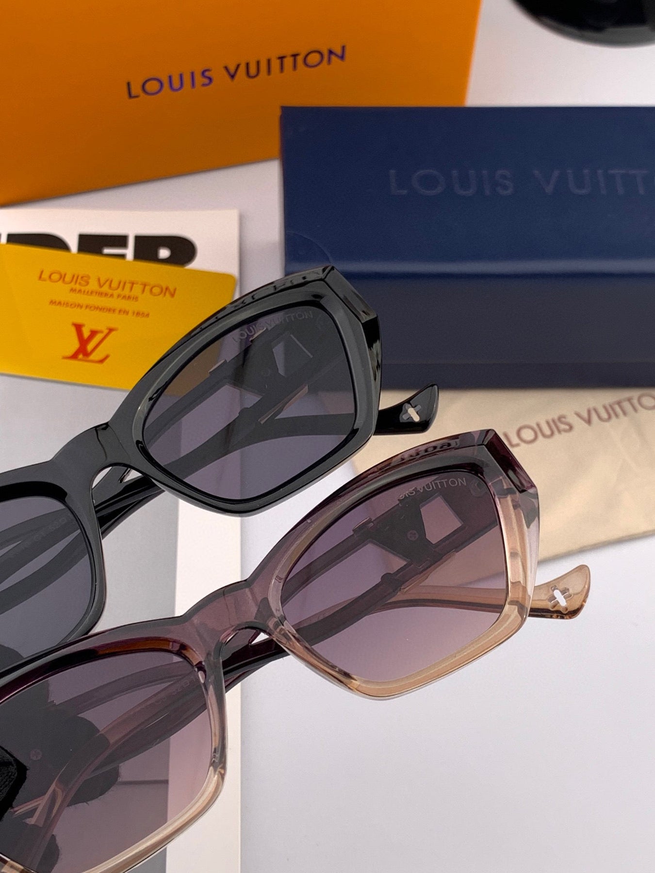 CAT EYE SUNGLASSES L0231 IN ACETATE