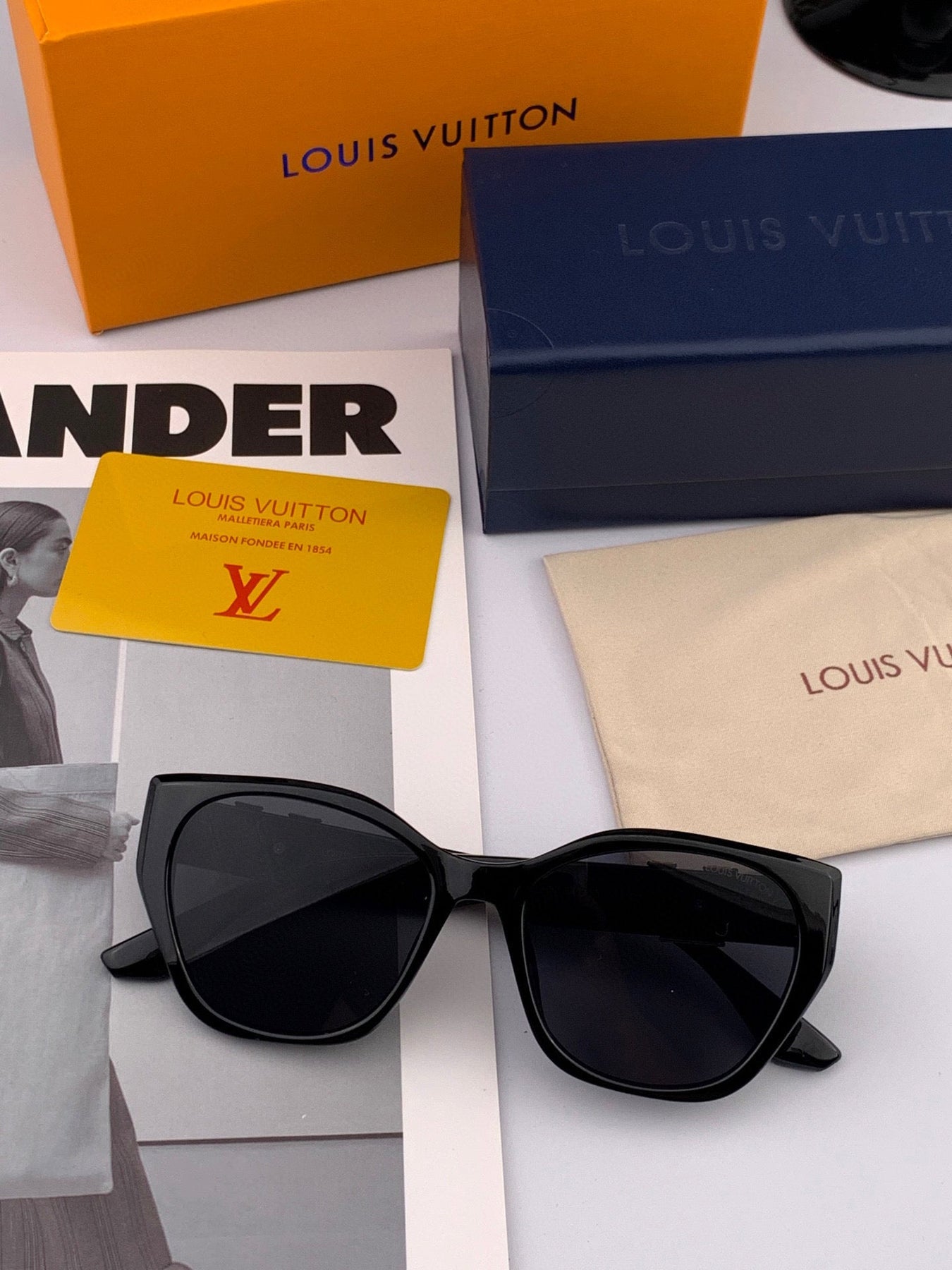 CAT EYE SUNGLASSES L4550 IN ACETATE