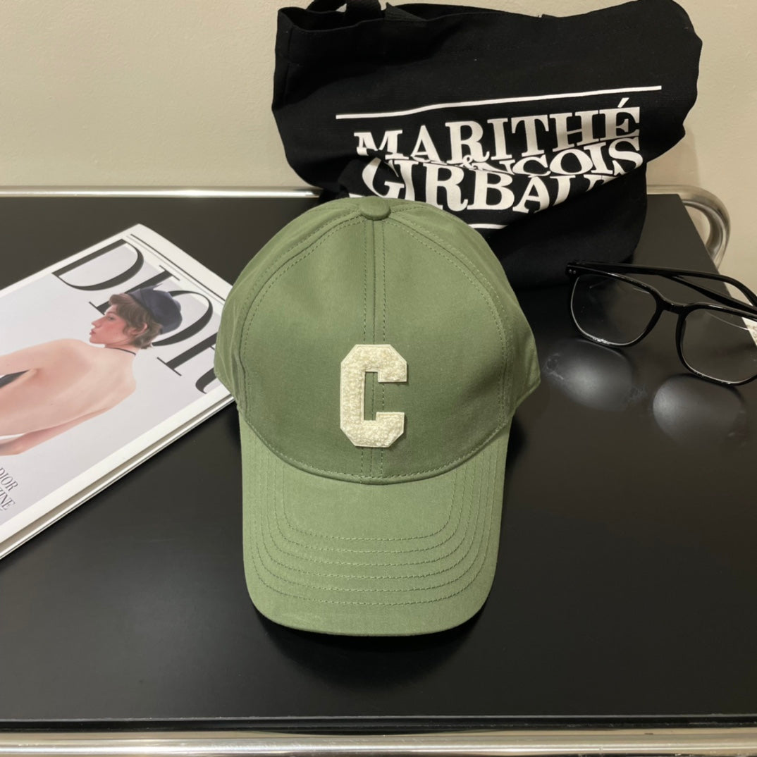BASEBALL CAP MODEL 650701 IN GREEN COTTON