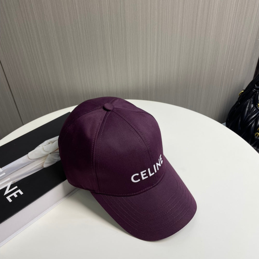 BASEBALL CAP MODEL 650708 IN WINE PURPLE COTTON
