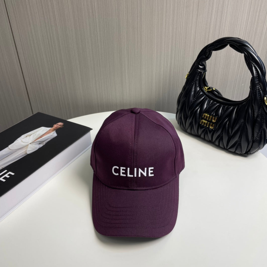 BASEBALL CAP MODEL 650708 IN WINE PURPLE COTTON