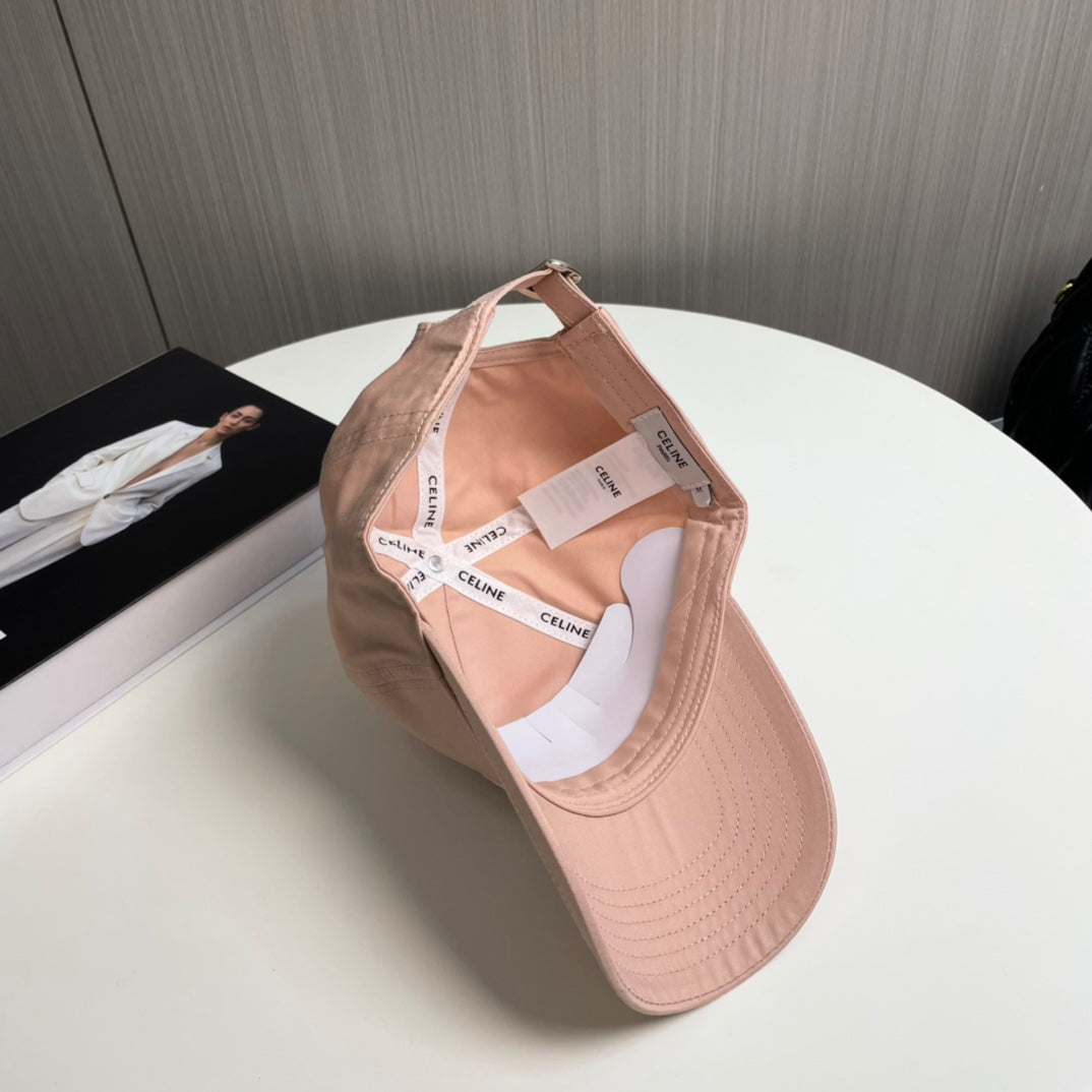 BASEBALL CAP MODEL 650710 IN LIGHT PINK COTTON