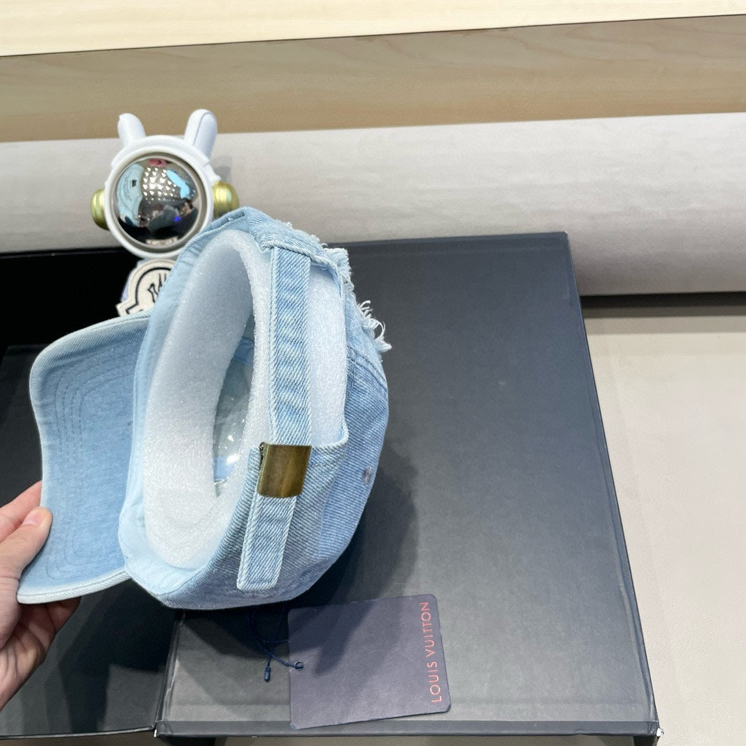 BASEBALL CAP IN LIGHT BLUE DENIM 406959