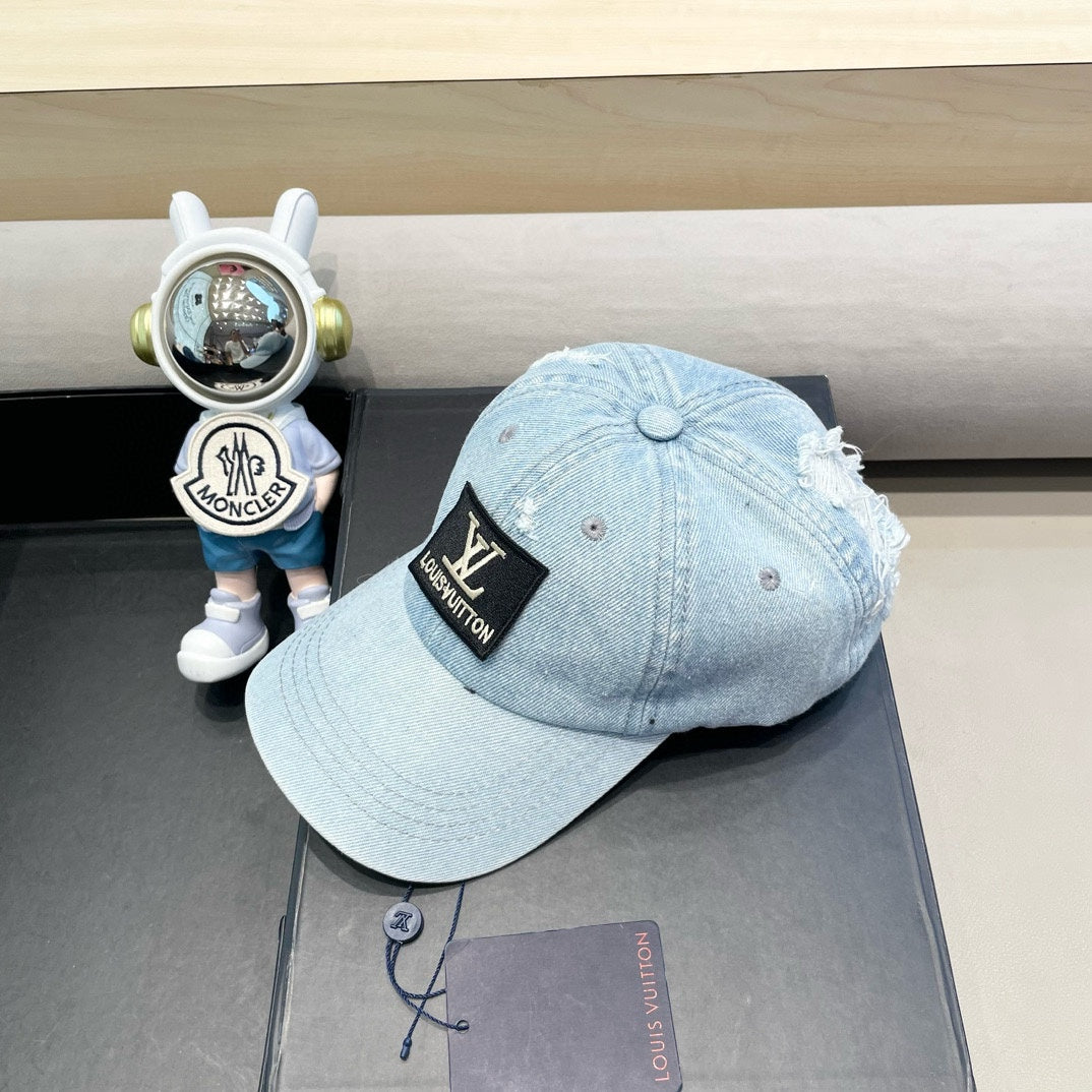BASEBALL CAP IN LIGHT BLUE DENIM 406959