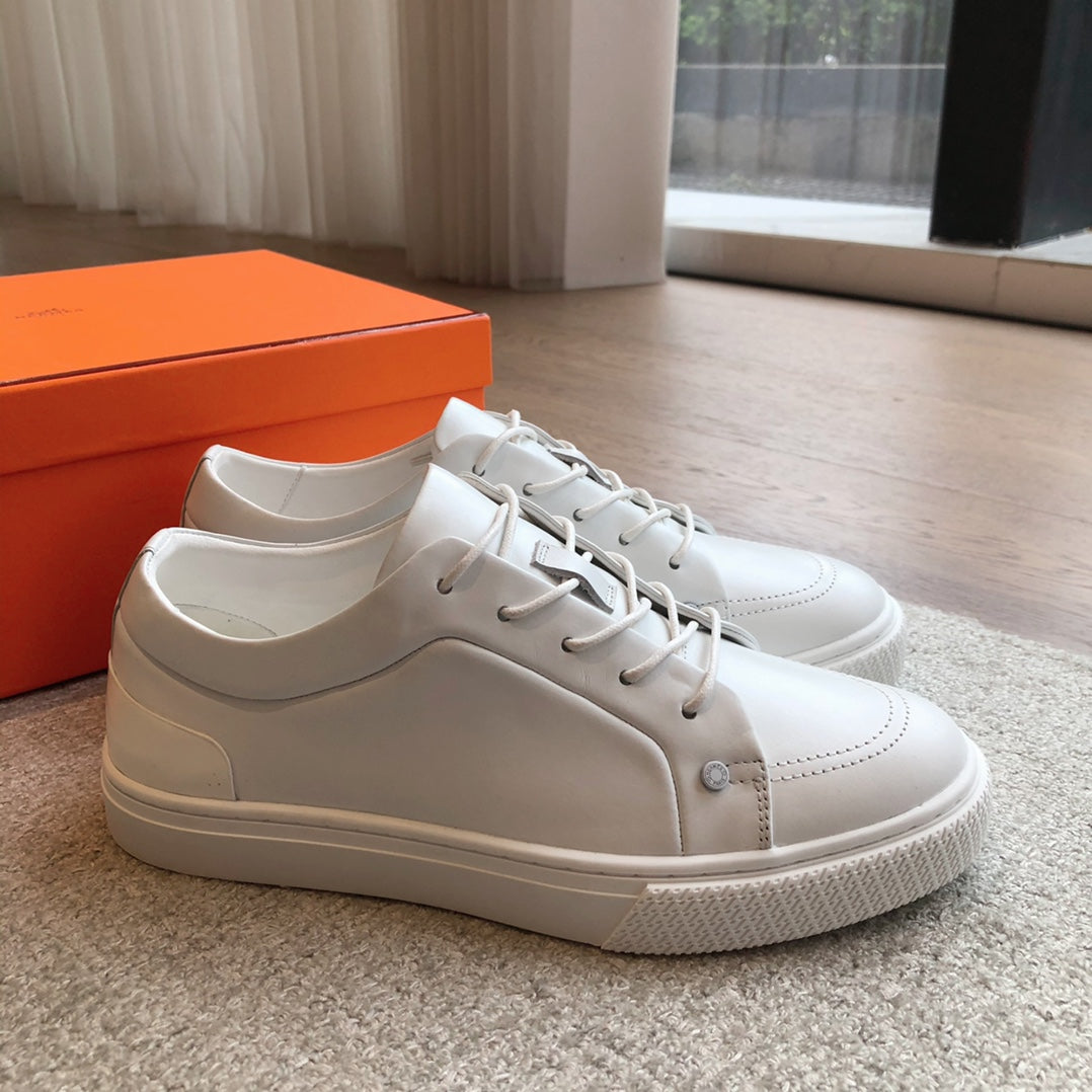 IRWIN SNEAKER WHITE CALFSKIN