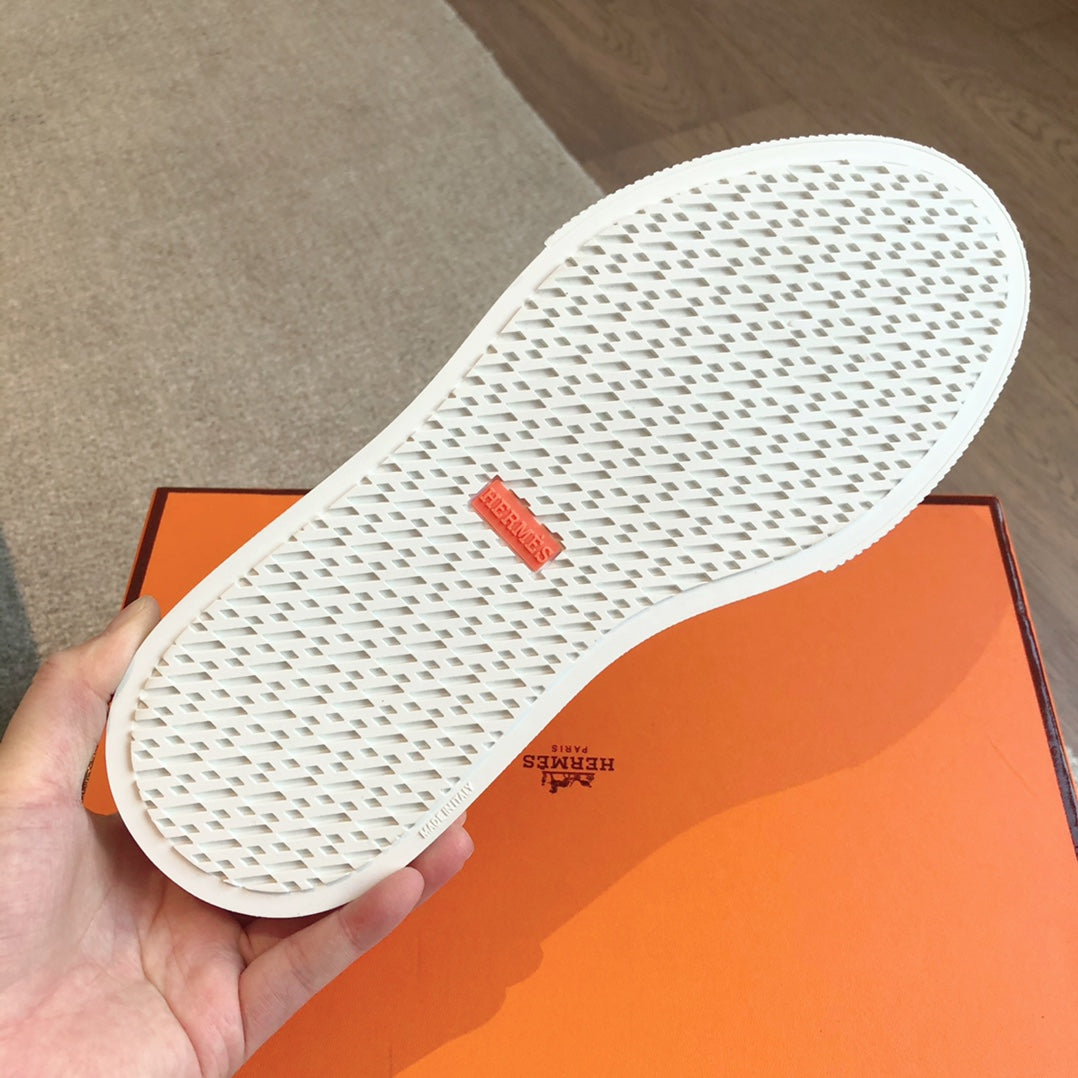 GET SNEAKER WHITE CALFSKIN AND PINK SUEDE