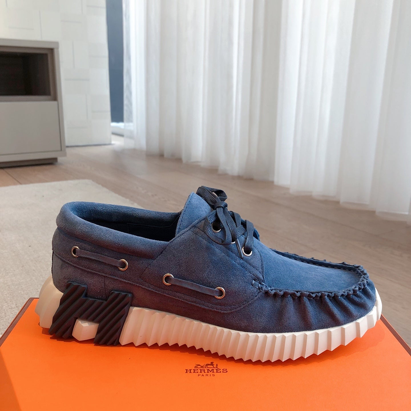 KETCH SNEAKER IN ROYAL BLUE SUEDE