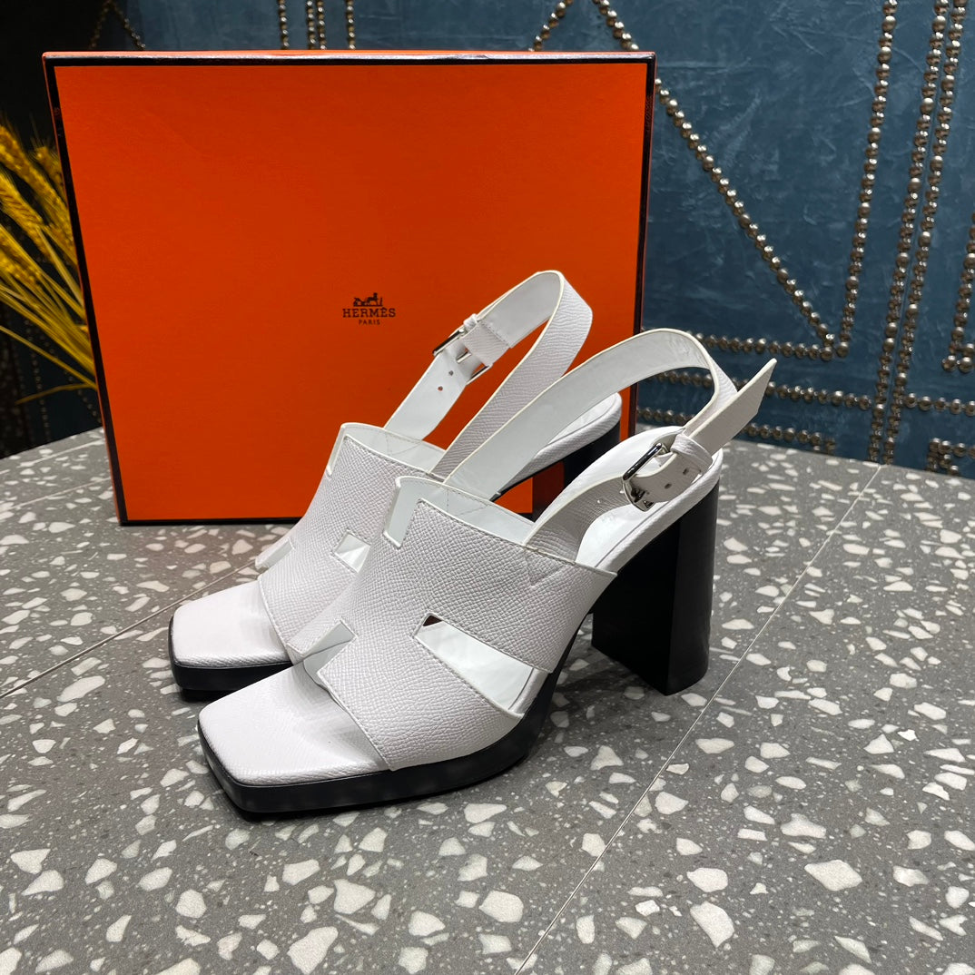 ERIS SANDAL 95 SNOW LAMBSKIN