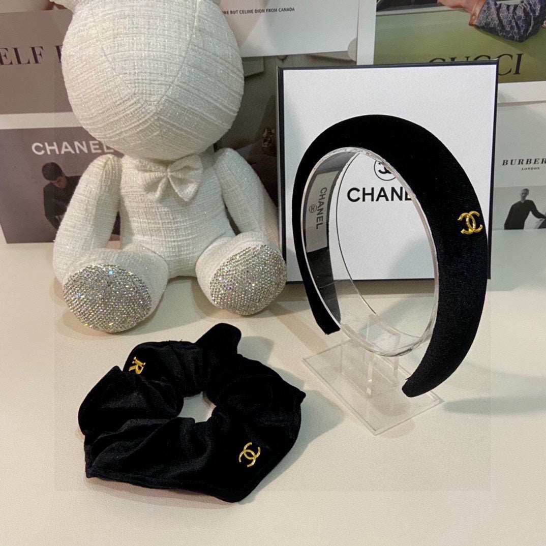 BLACK VELVET HAIRBAND 124628