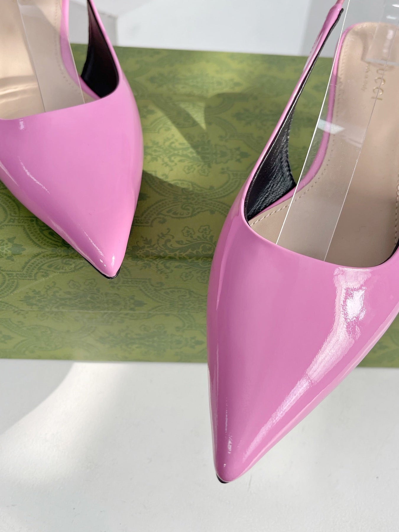 GG SIGNORIA 45 SLINGBACK PUMP TAFFY LAMBSKIN