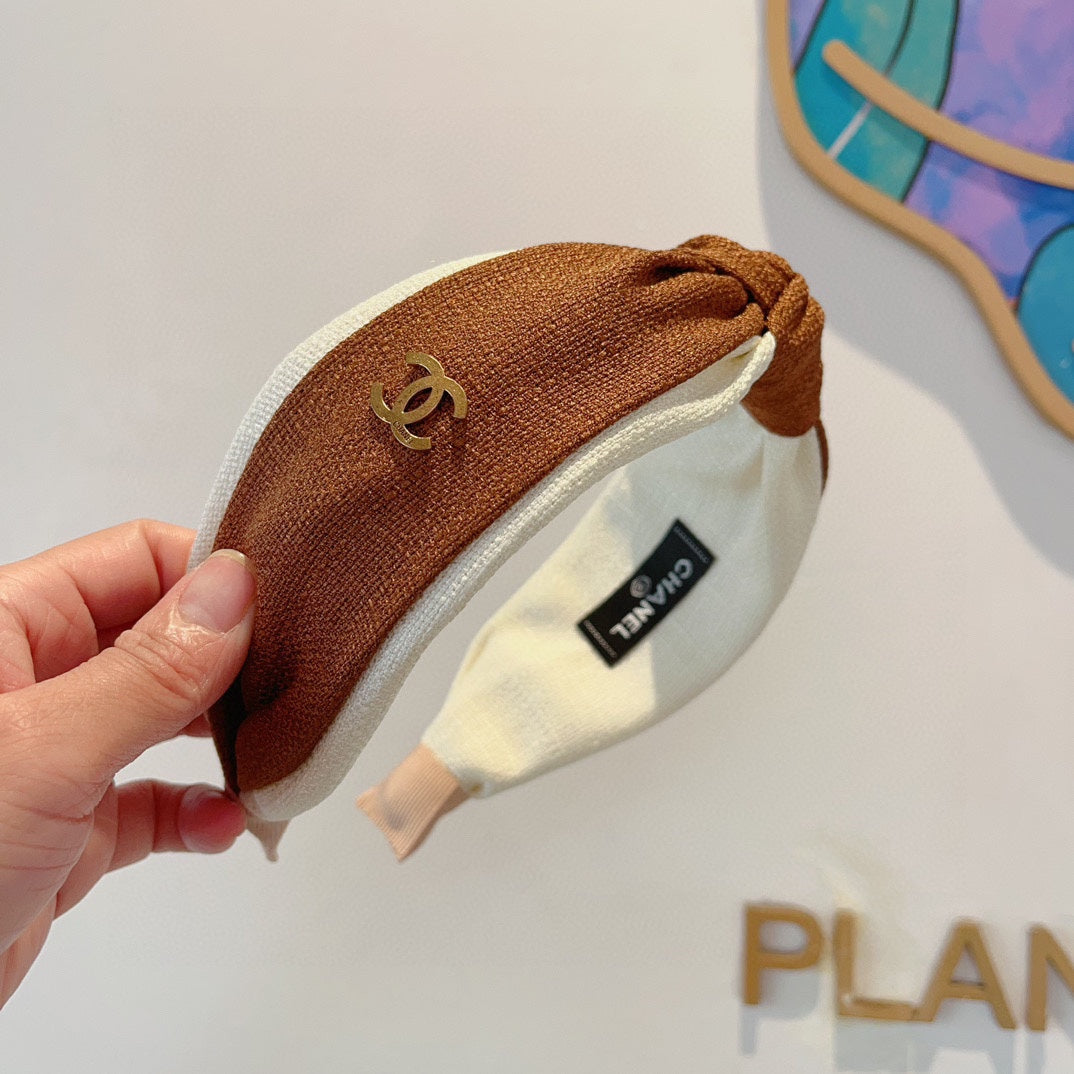 BRONZE BROWN FABRIC HEADBAND 168552